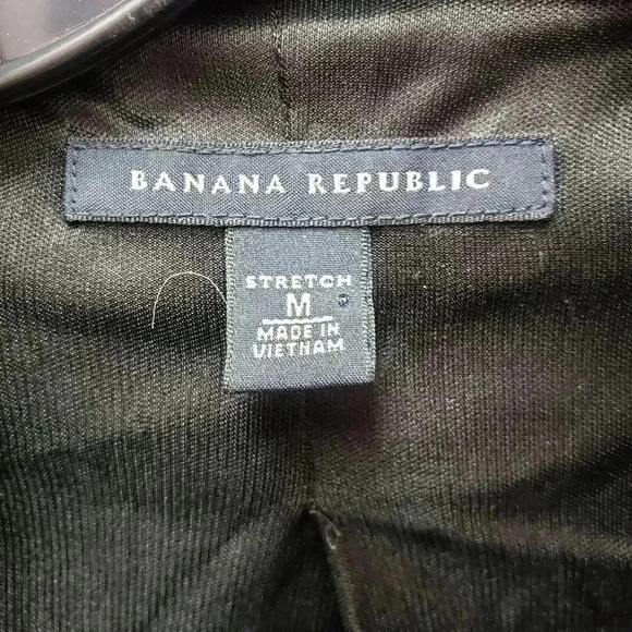 Banana Republic Black Double Breasted Crop Jacket - Picture 3 of 5